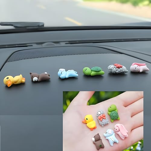 JIALTO Car Dashboard Accessories Cute Cartoon Couples Plastic Action Figure Figurines Balloon Ornament Car Dashboard Toys Auto Interior Dashboard Accessories,8 X 4 cm