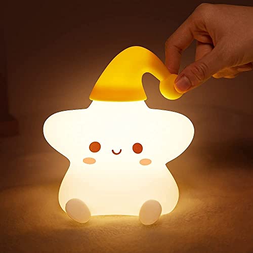 NYRWANA Panda Lamp, Panda Light, Night Lamp for Bedroom, Panda Night Lamp, Night Lamp for Kids, Valentine Gift for Girlfriend, BPA-Free Silicone Lamp, Rechargeable, Open Eye (Multicolor)