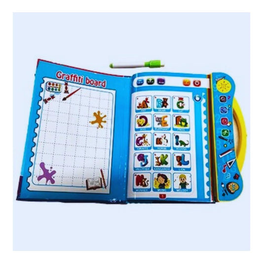 OrangeKart IntelliTouch Smart Sound Learning Book – Interactive English & Activity Book for Kids (Ages 2-6)