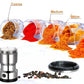 larrito Stainless Steel Nima Multifunctional Grinder Smash Machine Coffee Beans Electric Grinder and Coffee Maker Household Electric Mixer Grinder (Mixer Grinder)