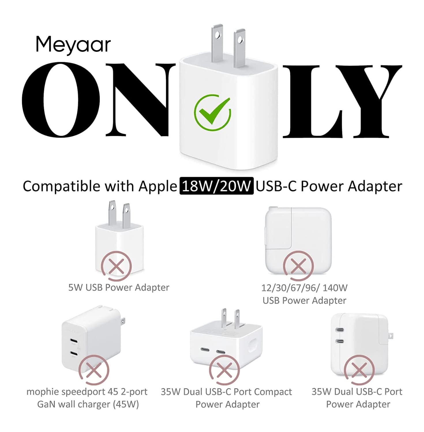 Meyaar 4 in 1 Silicone Case for Apple 20W USB-C Power Adapter Protective Cover for Apple iPhone Charger 20W/18W Adapter with Spiral Wire Saver (Charger Not Included) (Tom + Jerry (2 Pack))