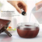 Wooden Style Ultrasonic Cool Mist Humidifier for Room Moisture| Aroma Diffuser| Essential Oil Diffuser| Perfume Fragrance Freshener| Colourful Light| Auto Shut-Off| Car, Room Moisture| 200ml| Black