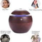 Parv International Cool Mist Humidifier Diffuser | Portable Aroma Air Purifier for Room – Brown