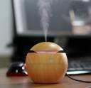Parv International Cool Mist Humidifier Diffuser | Portable Aroma Air Purifier for Room – Brown